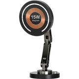 Magnetische draadloze autolader en telefoonhouder
