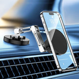 Magnetische draadloze autolader en telefoonhouder
