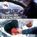 Winter Auto Ruit Schraper - Gemakkelijk Sneeuw en IJs Verwijderen