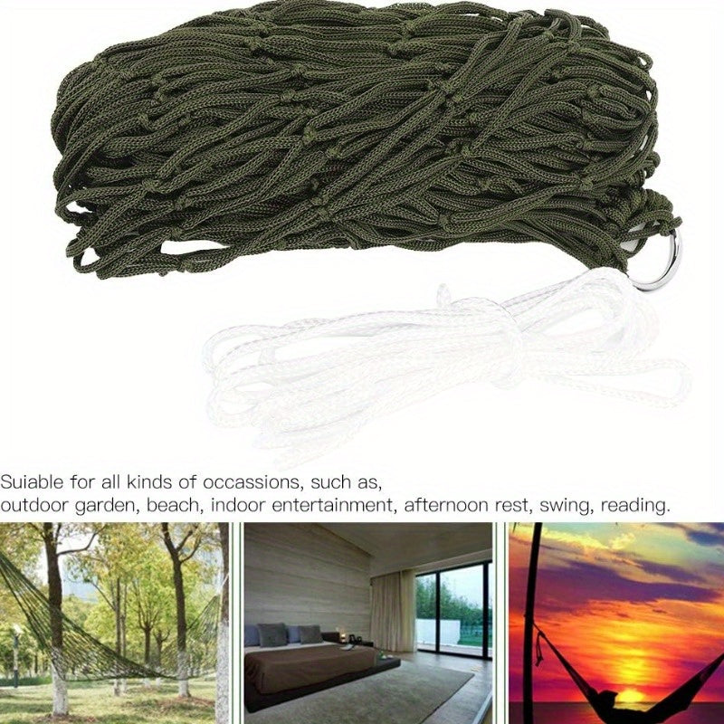Stevige Nylon Hangmat – Ergonomisch en Multifunctioneel voor Buiten