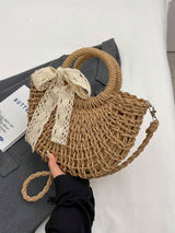Strohandtas Strandstijl Zomer | Strandtas | Vakantietas met zomerse uitstraling
