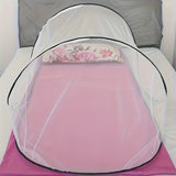 Muggennet InsectoGuard Solo | Ultr licht & Opvouwbaar | Met Rits | 200×80×56 cm | Voor 1 Persoon