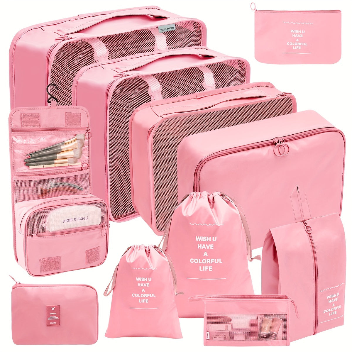 PackMate 11-delige Verpakkingskubus Set – Organiseer Je Bagage