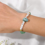 Natuurlijk Kristallen Kralen Armband – Eline