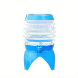 Draagbare Vouwbare Wateremmer – 3,5L met Inklapbare Kraan