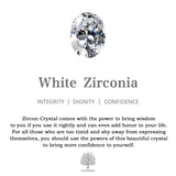 Moosagaat- en Witte Zirkon-sieradenset – Lana