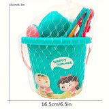 18-delige Strand- en Sneeuwspeelgoed Set – Compleet met Emmer, Schep en Fun Tools voor Creatief Spelen