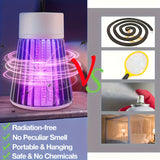 Oplaadbare Muggenlamp – 360° UV Elektrische Schok Insectenverdelger