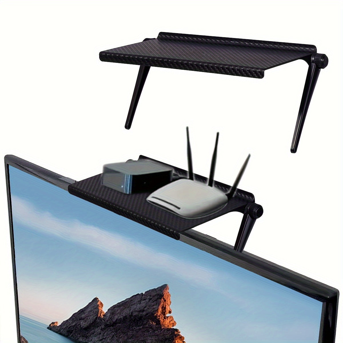Praktische Verstelbare TV-Opbergplank – Compact en Functioneel voor Media