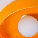 Moderne Ronde Glazen Plafondlamp – Elegante & Minimalistische Ontwerp