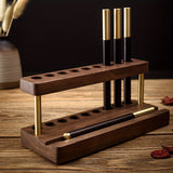 WalnutCraft Bureau Organizer – Elegant en Functioneel in Eén