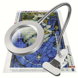 LED Vergrootglas Lamp met Klem – Perfect voor Handen-vrij Werk en Precisie