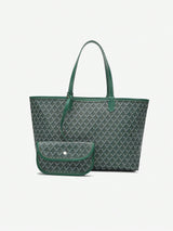 Casual Schouder Handtas Dames PVC | Tote Bag | Lichtgewicht grote tas voor studenten
