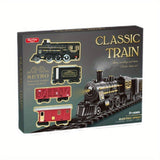 Retro Stoomtrein Speelset - Voor Educatieve Avonturen
