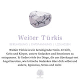 Stijlvolle Armband van Natuursteen en Kristalparels - Celine