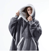 SNUGGOVA – Fleece Hoodie-Deken voor ultiem comfort