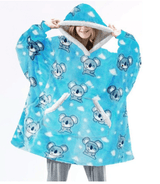 SNUGGOVA – Fleece Hoodie-Deken voor ultiem comfort