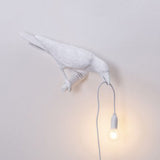 Geluks vogel tafel lamp, creatief en individueel, slaapkamer nachtlamp, dierlijke vogel hars wandlamp, decoratie