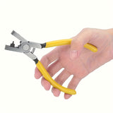 Heavy-Duty Pons- en Snijtang – Voor Precisie Gaten in Leren en Stoffen