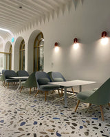 Moderne LED Wandlamp in Boogvorm