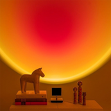 SunsetAura - Elegante retro-geïnspireerde lamp
