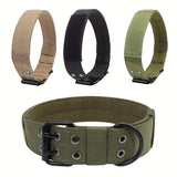 Verstelbare Nylon Hondenhalsband – Comfort en Controle voor Grote Honden