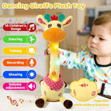 JIRAGROOVY – Spreek- en Dansende Muziekgiraffe Pluche voor Kinderen