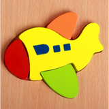 Houten leerpuzzel voor peuters – OntdekSet Montessori (1+1 GRATIS)