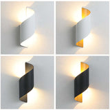 Moderne Spiral-LED-Wandlamp - TwistLight