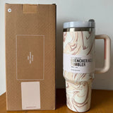 Vacuümgeïsoleerde beker met deksel en rietje – ThermoTumbler