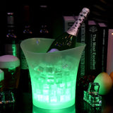 5L LED Verlichte IJsblokjesemmer – Perfect voor Champagne en Bier