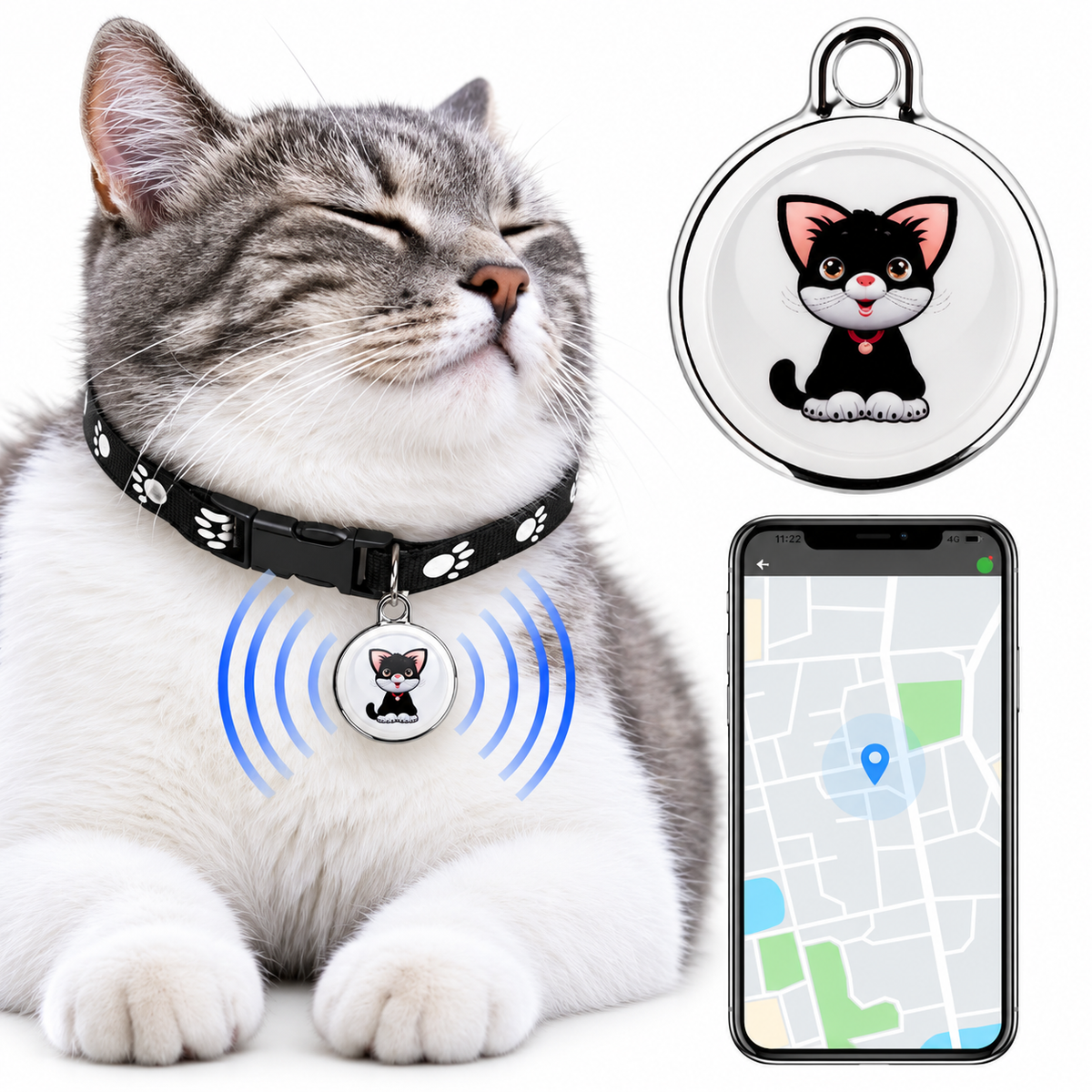 Pet GPS Tracker - Honden en Katten - Android en iOS
