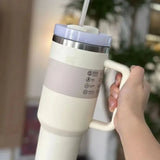 Vacuümgeïsoleerde beker met deksel en rietje – ThermoTumbler