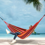 RelaxoLounge Hangmat | Robuust Canvas | Antislip-ontwerp | Draagvermogen 200 kg