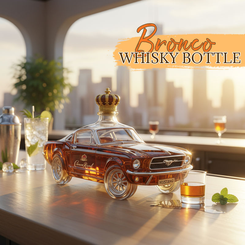 Bronco Whiskeyfles - Elegante Genot