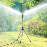 Rottating Tripod Sprinkler | Moeiteloos uw tuin watergeven!