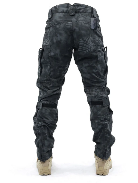 Functionele Heren Cargo Broek met Kniebescherming – Bram