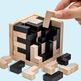 Houten Intelligentiespel Brain Teaser Game
