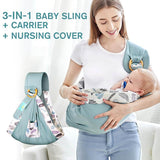 Multifunctionele Babydraagzak met Borstvoedingsfunctie van Katoen – 0 tot 36 maanden