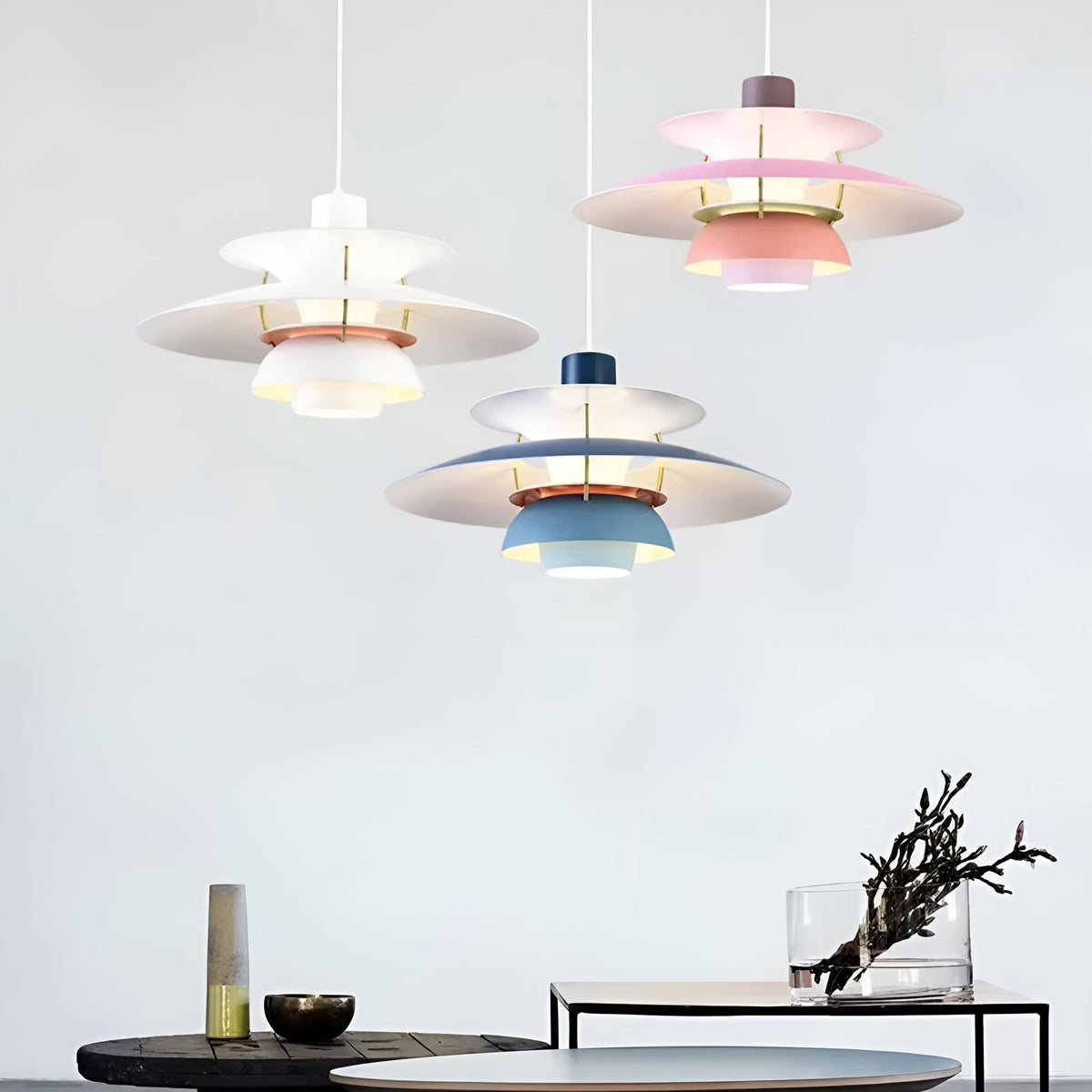 SkyGlow LED Pendellamp – Modern Scandinavisch Design met Dimfunctie