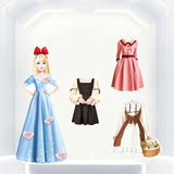 Magnetische Kledingpoppen Speelset voor Kinderen met Outfits & Opbergdoos