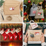GiftWonder | Voeg vreugde toe aan uw geschenken met deze zalige kerstlabels!