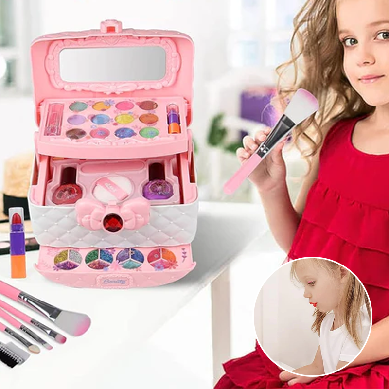 Prinsessen Beauty Koffer – Magische Make-up Speelset voor Kleine Stijliconen