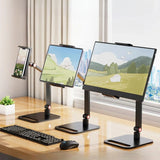 Universele Monitor Bureau Stand - Verstelbare 12–17.3in VESA Bevestiging Vouwbare Schermhouder