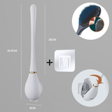 PureBrush | Elegante WC-borstel met antibacterieel siliconen hoofd