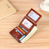 Michael – RFID Slim Bifold Portemonnee met Multi-Pockets Ontwerp