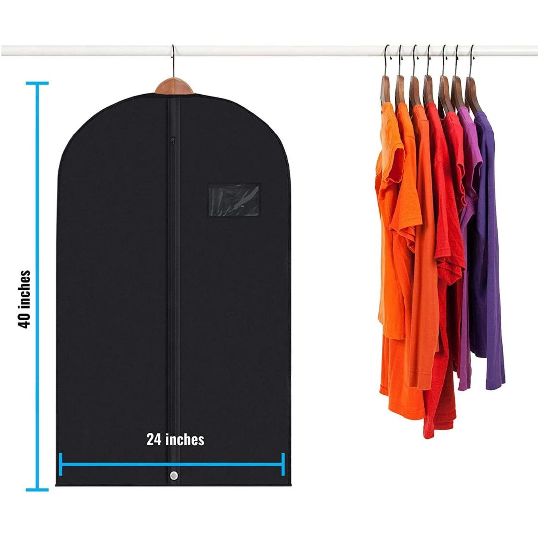 Sandsberg 5 Premium Kledinghoezen - Met doorzichtig venster, waterafstotend - 40"/54" inch