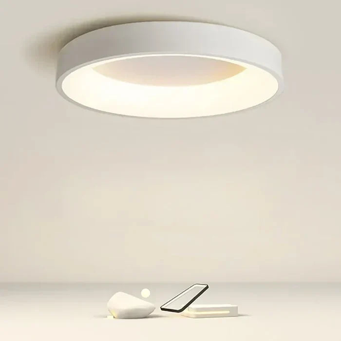 NordicGlow | Ronde LED-plafondlamp | Scandinavisch design | Modern en minimalistisch | Energiezuinige LED-technologie | Geschikt voor elke ruimte | Warm en uitnodigend licht | Eenvoudige installatie