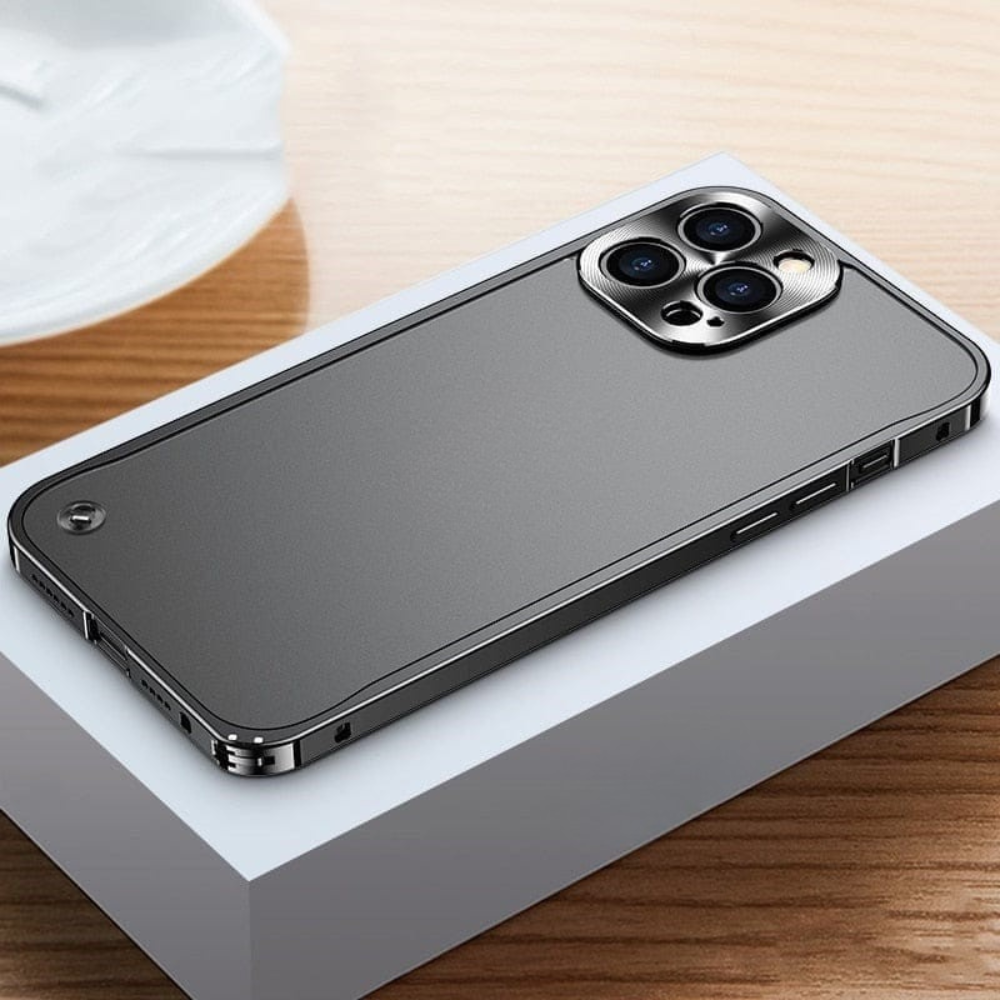 Metalen hoes iPhone - Aluminium