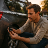 Tracktor | Mini GPS-tracker met Geluid, Magneet & Live-tracking